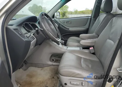 2007 Toyota Highlander Sport from USA, damaged, VIN JTEHP21A270216763